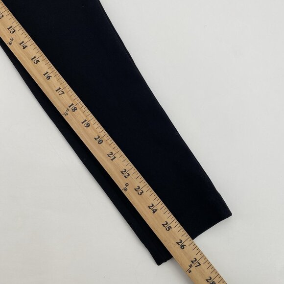 ZARA TRAFALUC Size M Black Stretch Rayon Ponte Knit Legging Collection Pant - Picture 5 of 11